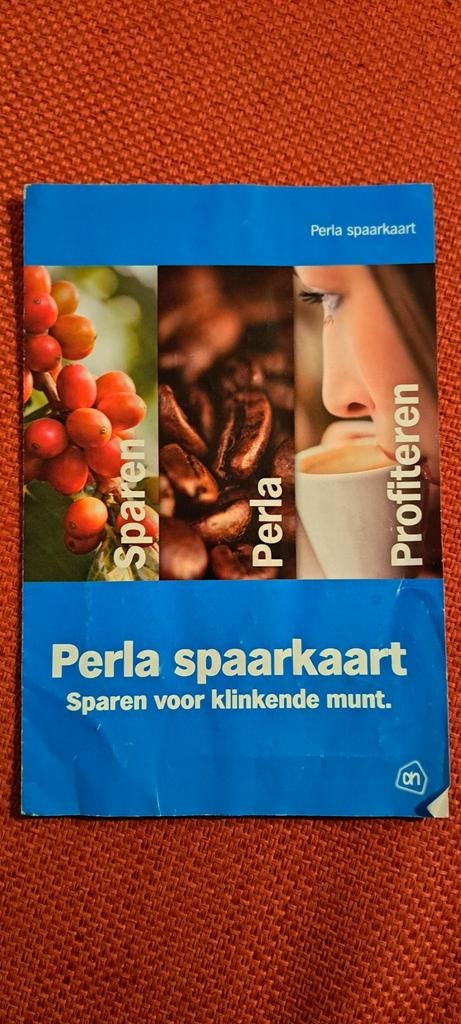 Albert Heijn Perla spaarkaart met koffiepunten, Albert Heijn, Ophalen of Verzenden