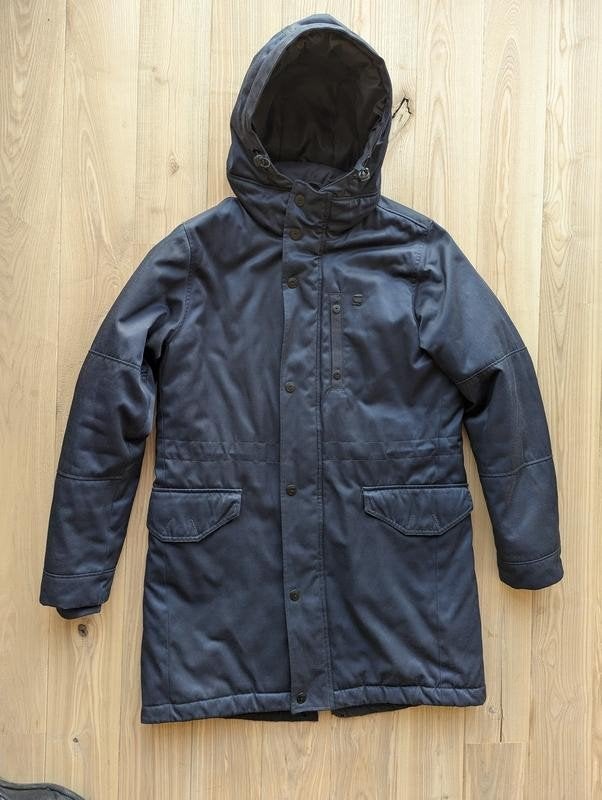 Heerlijke herst/winter jas Parka gstar goed als nieuw! S, Ophalen of Verzenden, Zo goed als nieuw, Blauw