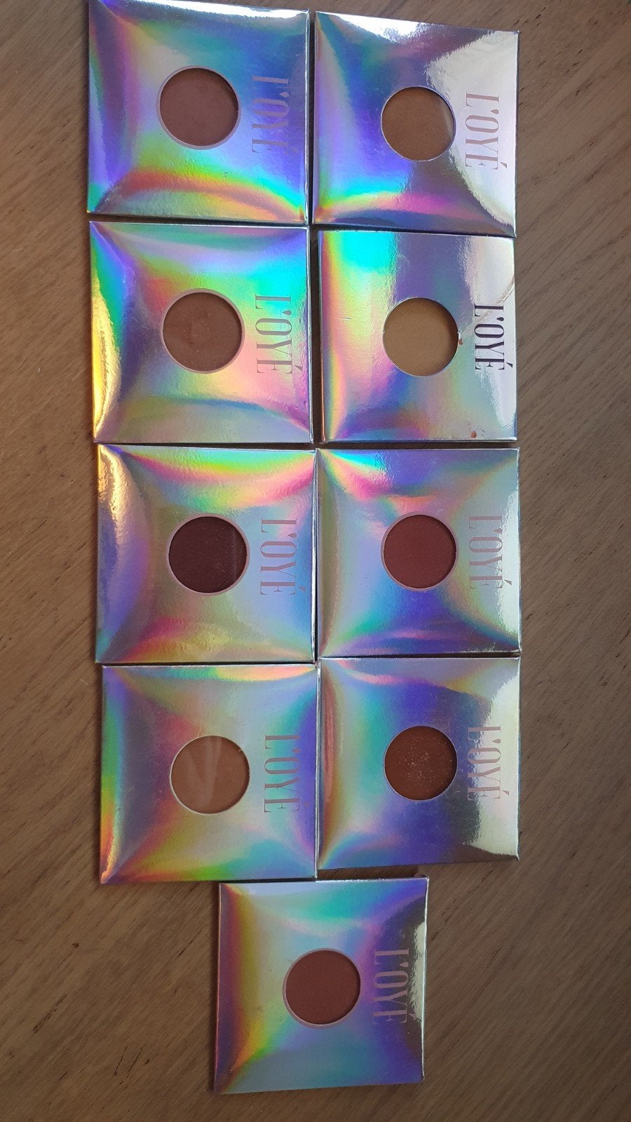 L'OYÉ   oogschaduw, 9 verschillende kleurtjes, Verzenden, Nieuw, Make-up, Overige kleuren