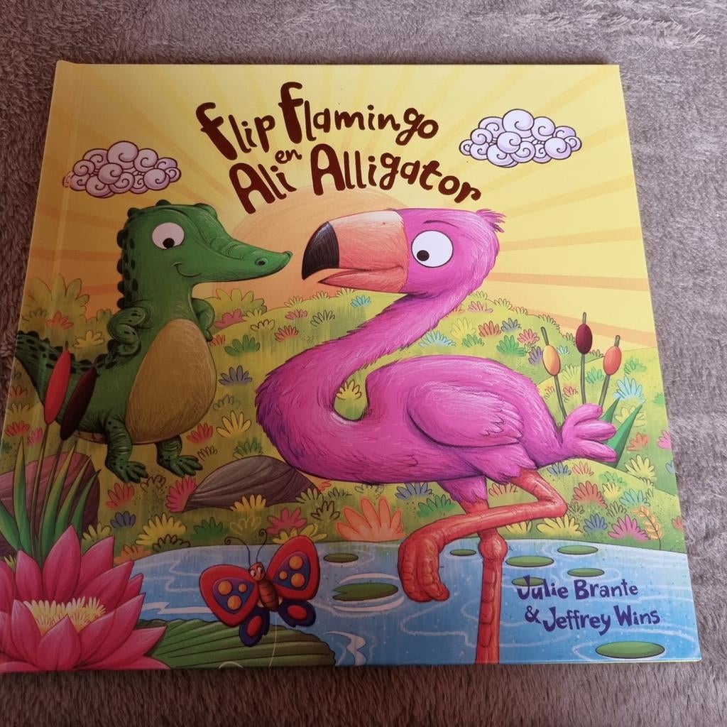 Flip Flamingo en Ali Alligator, Boeken, Kinderboeken | Kleuters, Ophalen of Verzenden, Zo goed als nieuw