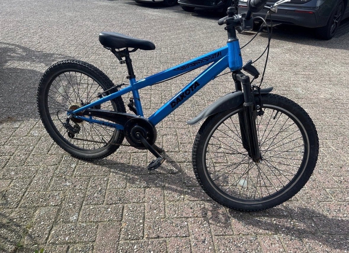 Dakota kinderfiets 24 inch - Blauw, Ophalen, Gebruikt, 20 inch of meer