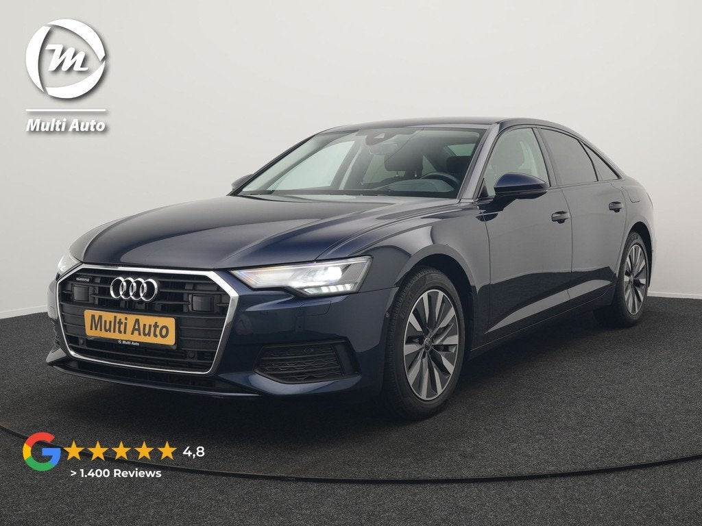Audi A6 Limousine 50 TFSI e Quattro Proline PHEV 300pk Deale, Auto's, Automaat, Gebruikt, Zwart, 4 cilinders