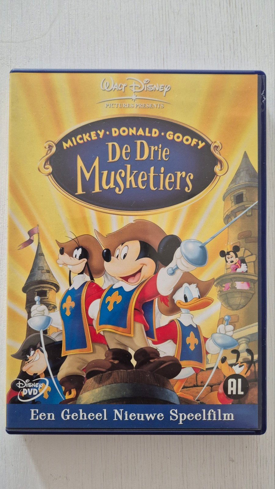 Walt Disney - Mickey Donald Goofy - De Drie Musketiers, Alle leeftijden, Ophalen of Verzenden, Zo goed als nieuw