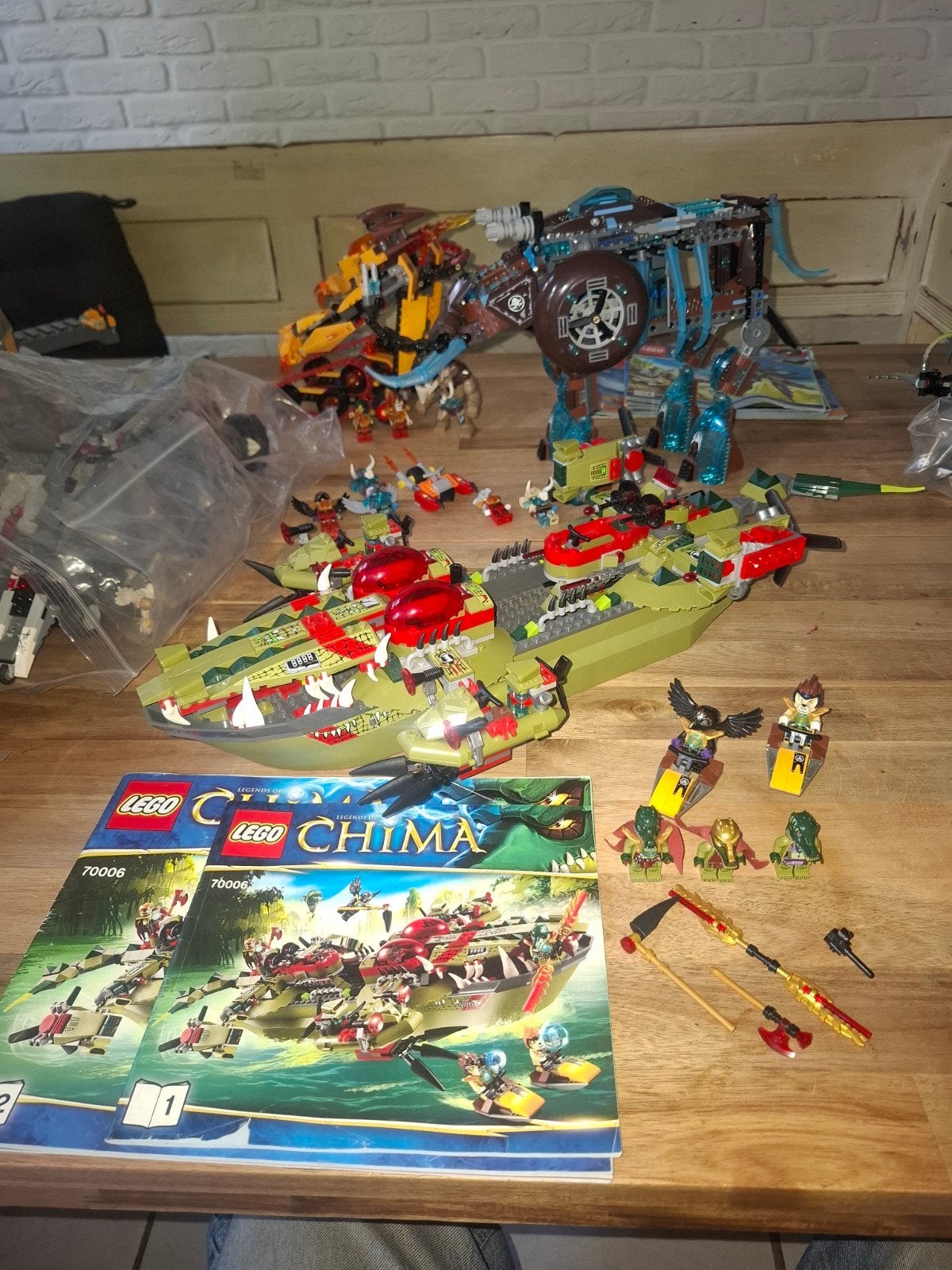 Lego 70006 Chima boot, Ophalen of Verzenden, Zo goed als nieuw