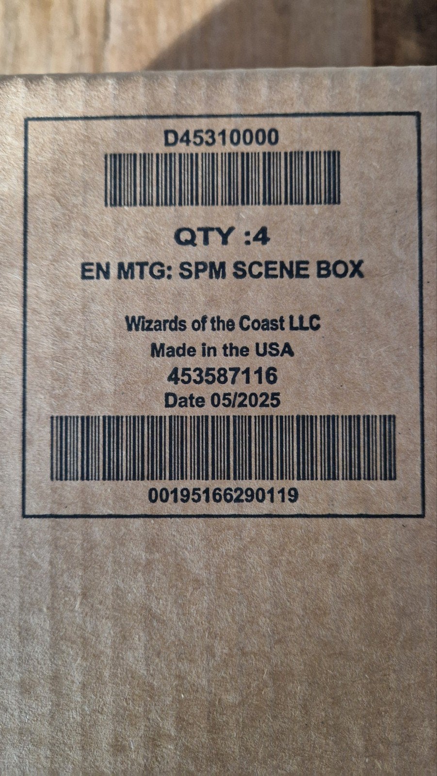 Magic: The Gathering Spider-Man Scene Box Case (4st.) Sealed, Ophalen of Verzenden, Nieuw, Foil