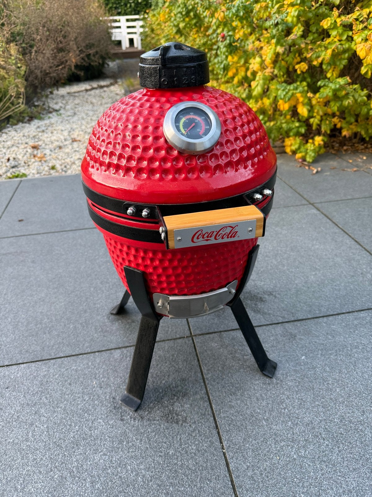 Kamado BBQ small - Zo goed als nieuw, Ophalen, Zo goed als nieuw, Met accessoires