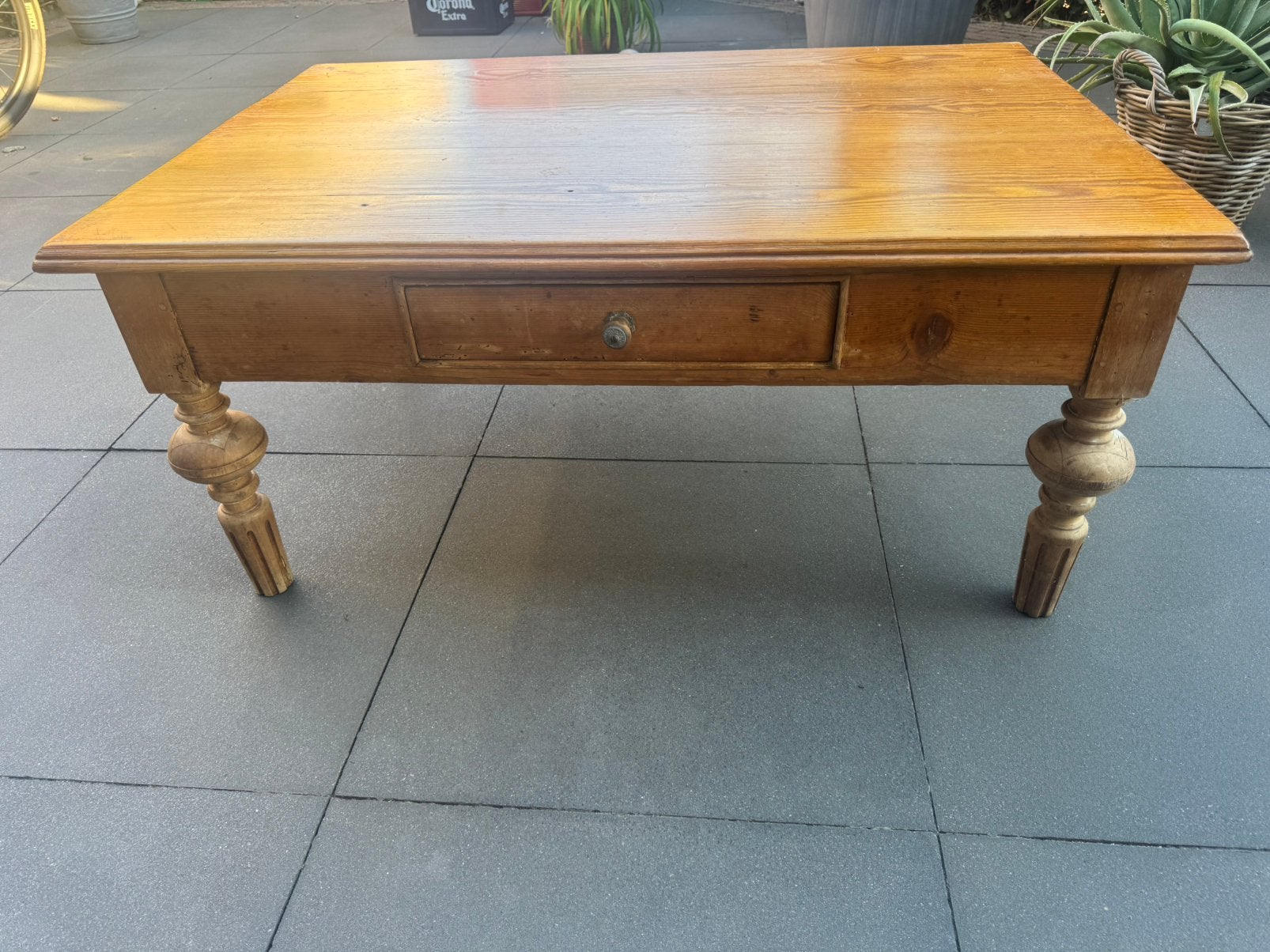 Gratis salontafel, Huis en Inrichting, Tafels | Salontafels, Ophalen, Gebruikt, 100 tot 150 cm, 50 tot 100 cm