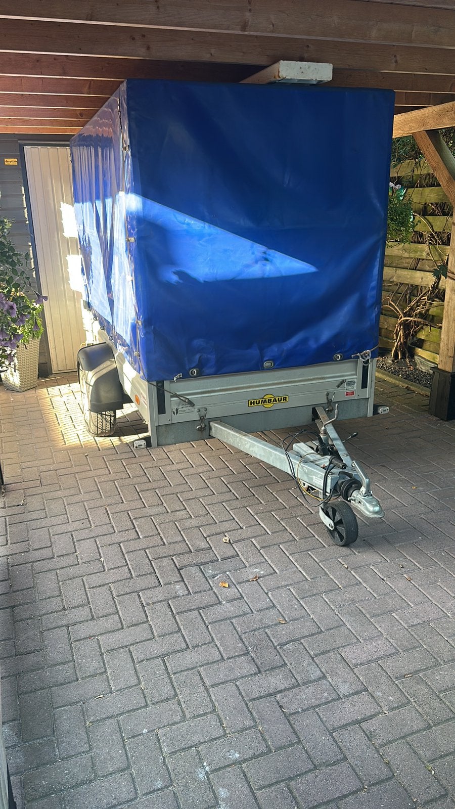 Humbaur luxe huifaanhanger!!!, Ophalen of Verzenden, Gebruikt
