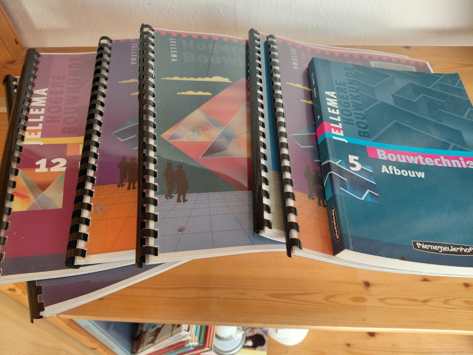 MBO en HBO Bouwkunde Studieboeken - Diverse Jaren, Ophalen, Beta, Gelezen, MBO