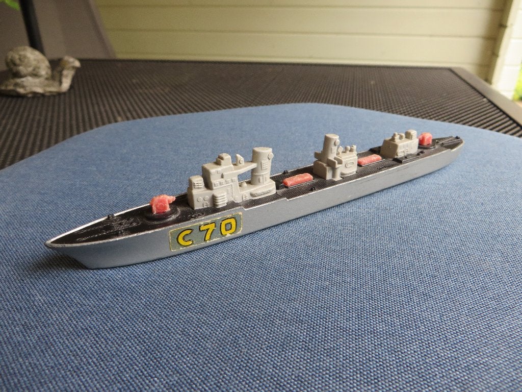 Matchbox SEA KINGS K302 Corvette - K306 Concoy Escort, Ophalen of Verzenden, Gebruikt, Auto