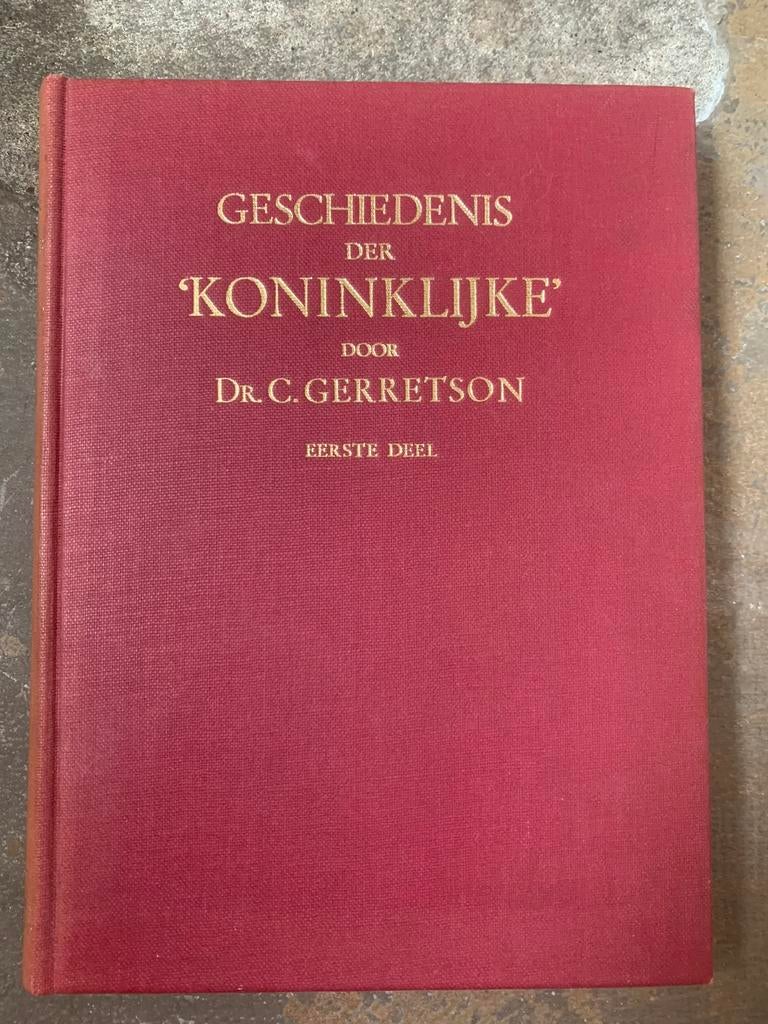 Shell : Geschiedenis der Koninklijke  door dr. C. Gerretson, Boeken, Geschiedenis | Vaderland, Zo goed als nieuw, Ophalen of Verzenden