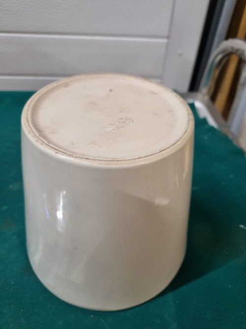 bloempot creme aardewerk, Ophalen of Verzenden, 'T Olde Gre-j, Info@toldegrej.nl, Endepoelstraat 20f Didam