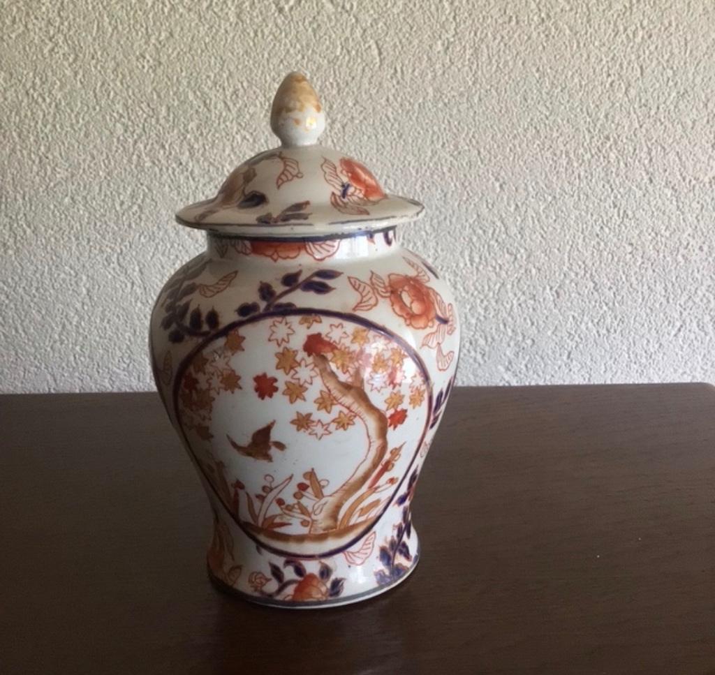 Chinese dekselpot, Antiek en Kunst, Antiek | Porselein, Ophalen of Verzenden