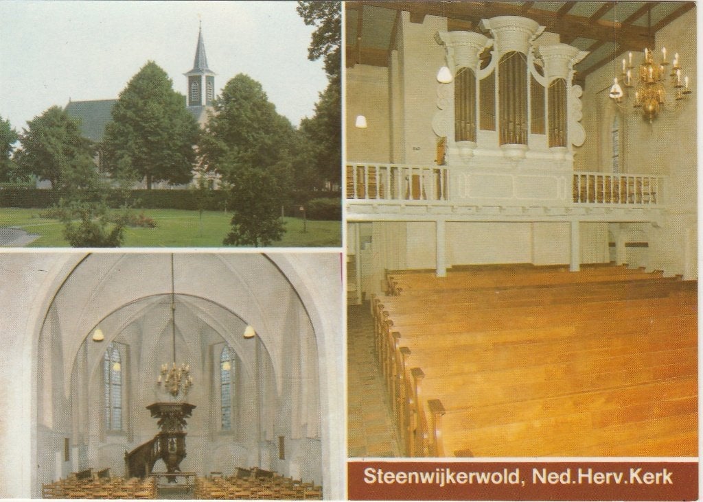 STEENWIJKERWOLD Ned. Herv. Kerk, Verzenden, 1980 tot heden, Ongelopen, Overijssel