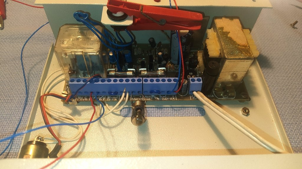 electronica onderdelen van alarminstallatie, Ophalen of Verzenden