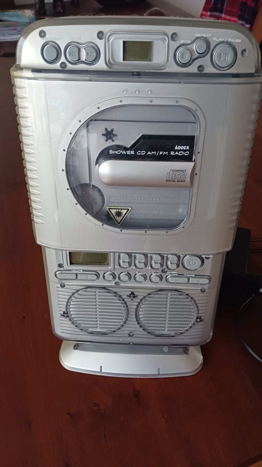 Addex Design CD 500 Douche CD/AM/FM Radio, Ophalen, Gebruikt, Radio, Met cd-speler