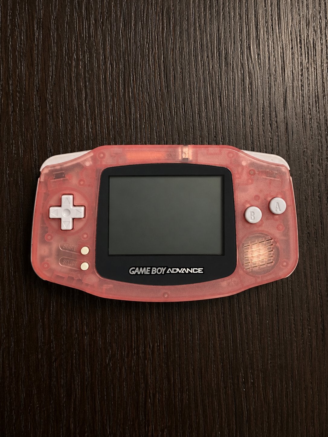 Game Boy Advance transparant roze + 8 games