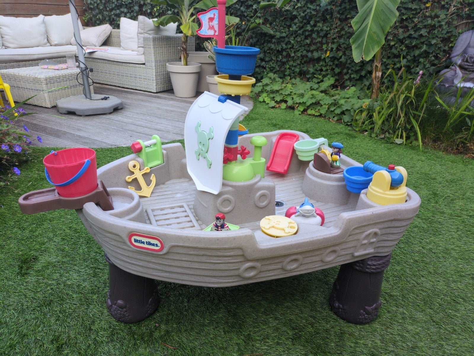 Little Tikes Piratenboot Watertafel - Urenlang Speelplezier!, Ophalen, Gebruikt