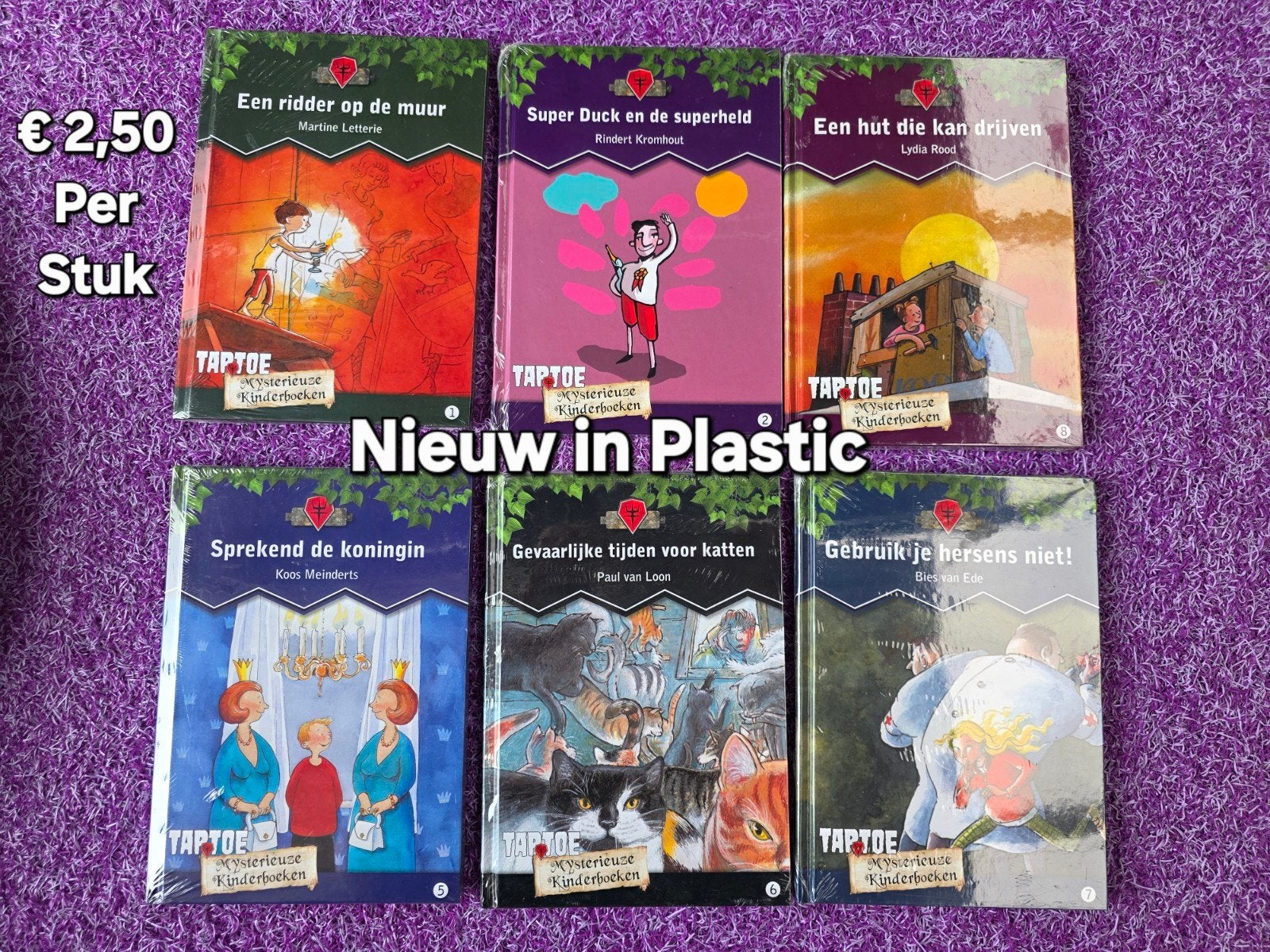 6 Mysterieuze Kinderboeken - Taptoe Collectie, Boeken, Ophalen of Verzenden, Nieuw