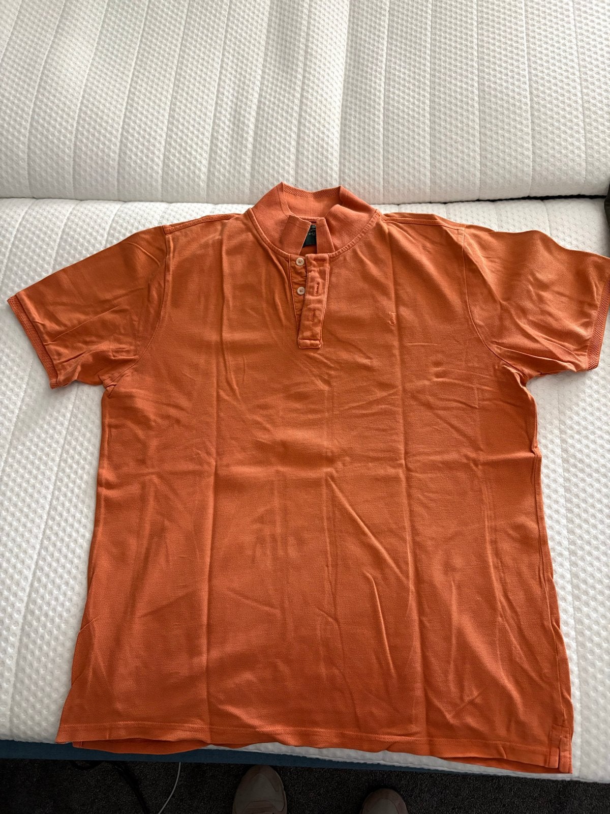 Butcher of Blue Polo XL Oranje, Kleding | Heren, Ophalen of Verzenden, Gedragen, Maat 56/58 (XL), Oranje