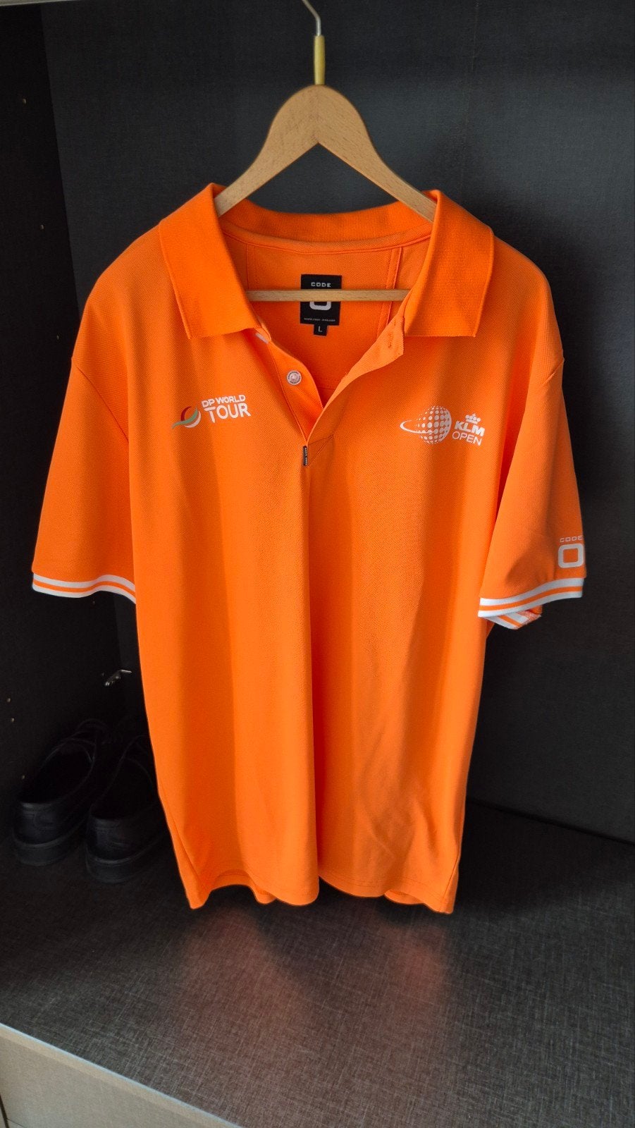 Te koop Golfshirt KLM open., Ophalen of Verzenden, Nieuw, Kleding, Overige merken
