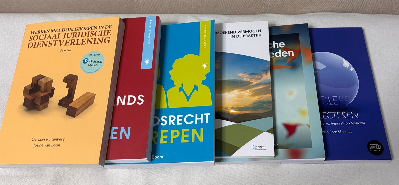 Studieboeken Sociaal Juridisch Dienstverlening, Boeken, Ophalen, Gamma, Zo goed als nieuw, HBO