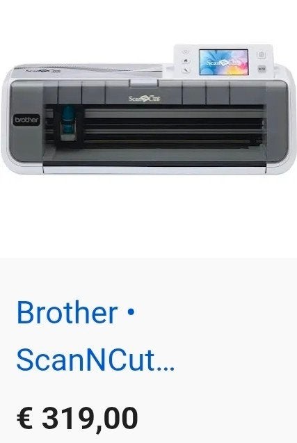 Brother ScanNCut Snijplotter - Perfect voor hobbyisten, Hobby en Vrije tijd, Knutselen, Ophalen of Verzenden, Zo goed als nieuw