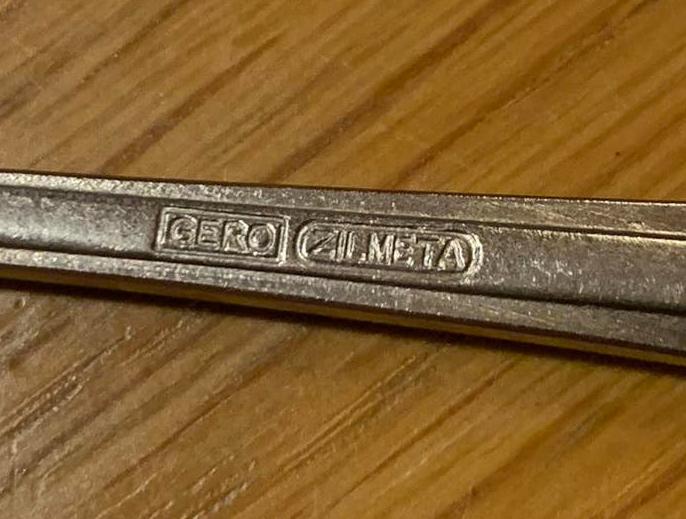 Set van10 Gero Zilmeta gebaksvorkjes, Antiek en Kunst, Antiek | Bestek, Ophalen of Verzenden