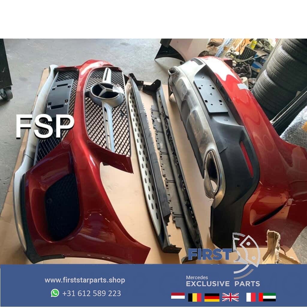 W292 GLE COUPE AMG Pakket Origineel Mercedes rood compleet, Gebruikt, -, Ophalen of Verzenden, Bumper