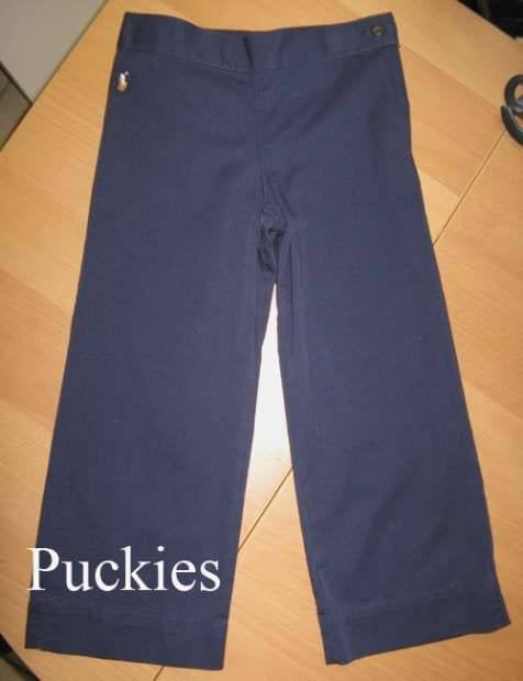 Maat 116 Blauwe Ralph Lauren broek NIEUW (8854), Broek, Meisje, Nieuw, Ophalen of Verzenden
