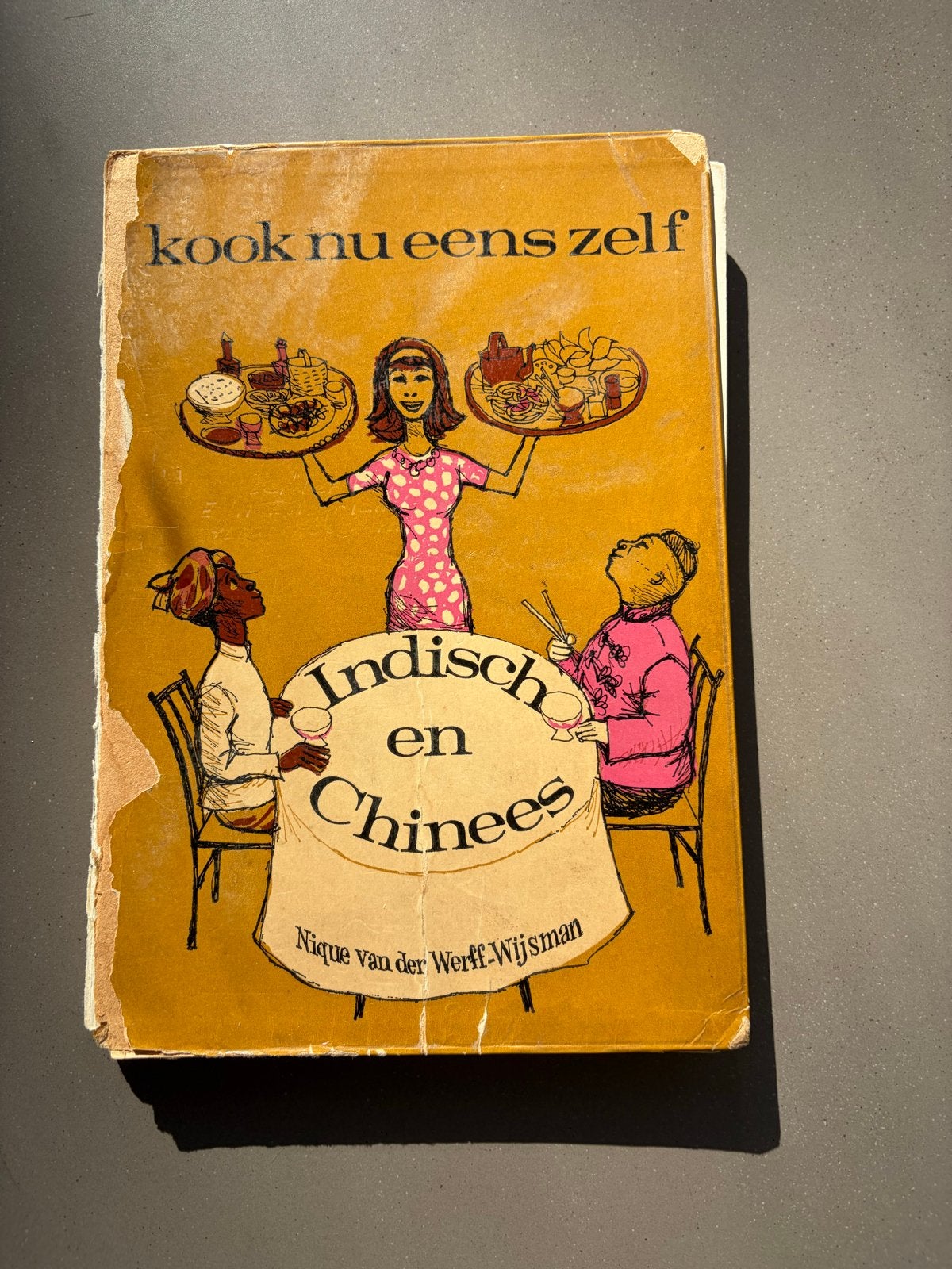 Kook nu eens zelf: Indisch en Chinees kookboek, Ophalen of Verzenden, Gelezen, Azië en Oosters, Overige typen