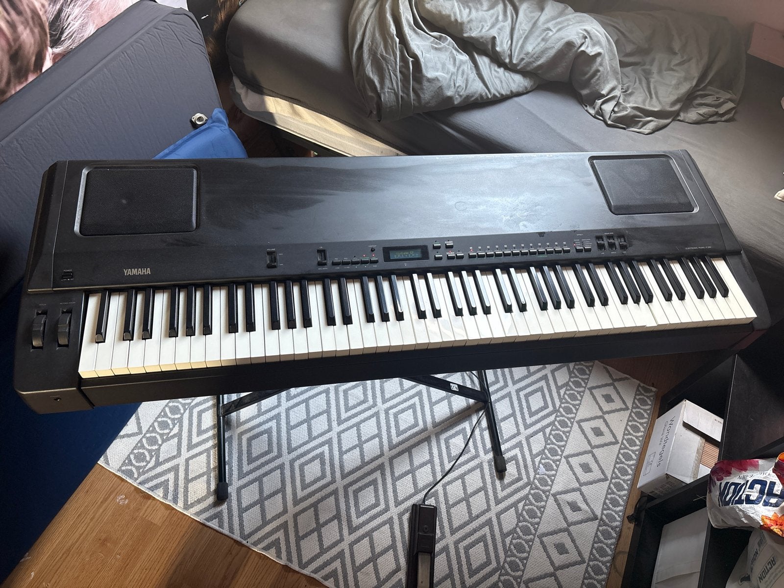 Yamaha P-200 Elektronische piano, Ophalen, Gebruikt, 88 toetsen, Yamaha