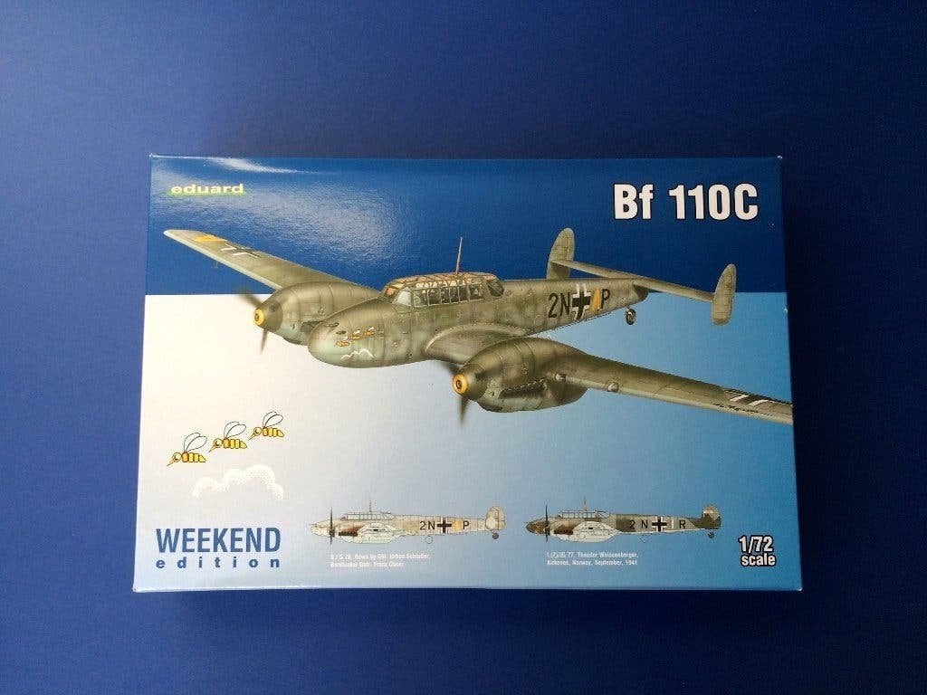 Eduard	7426	Bf 110C Weekend edition	1/72, Overige merken, 1:72 tot 1:144, Verzenden, Nieuw
