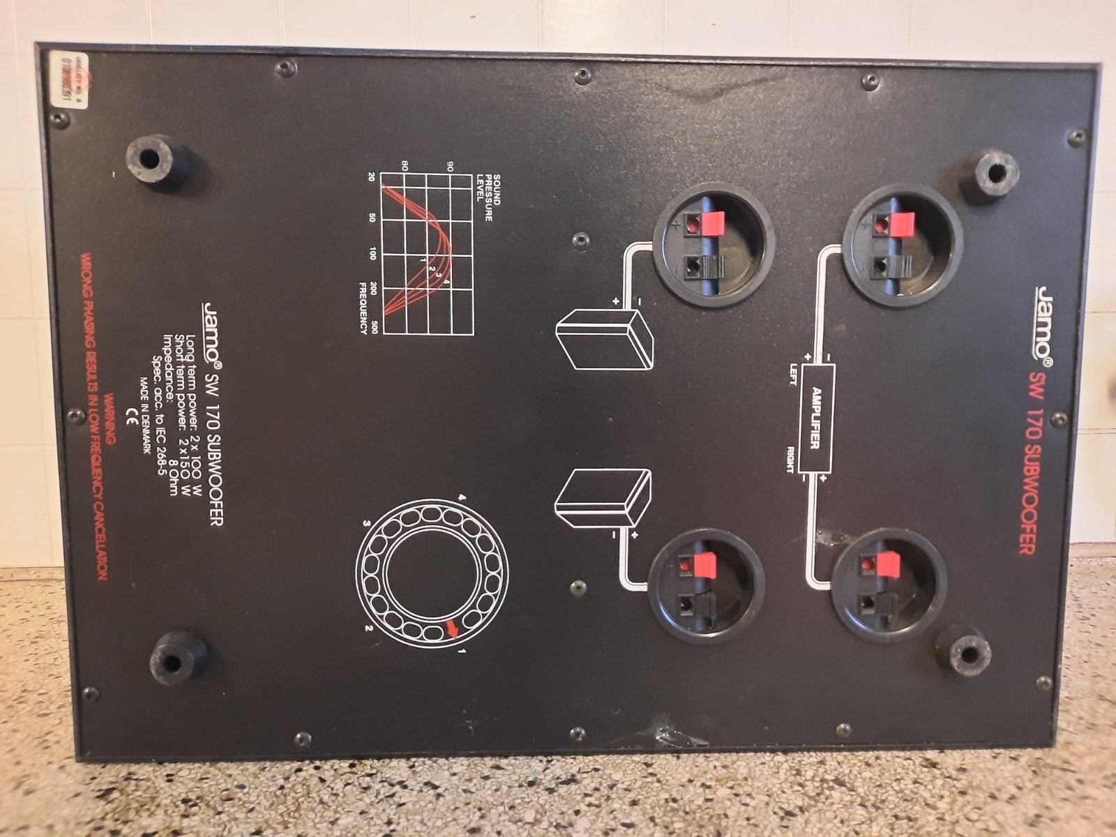 Jamo SW 170 subwoofer