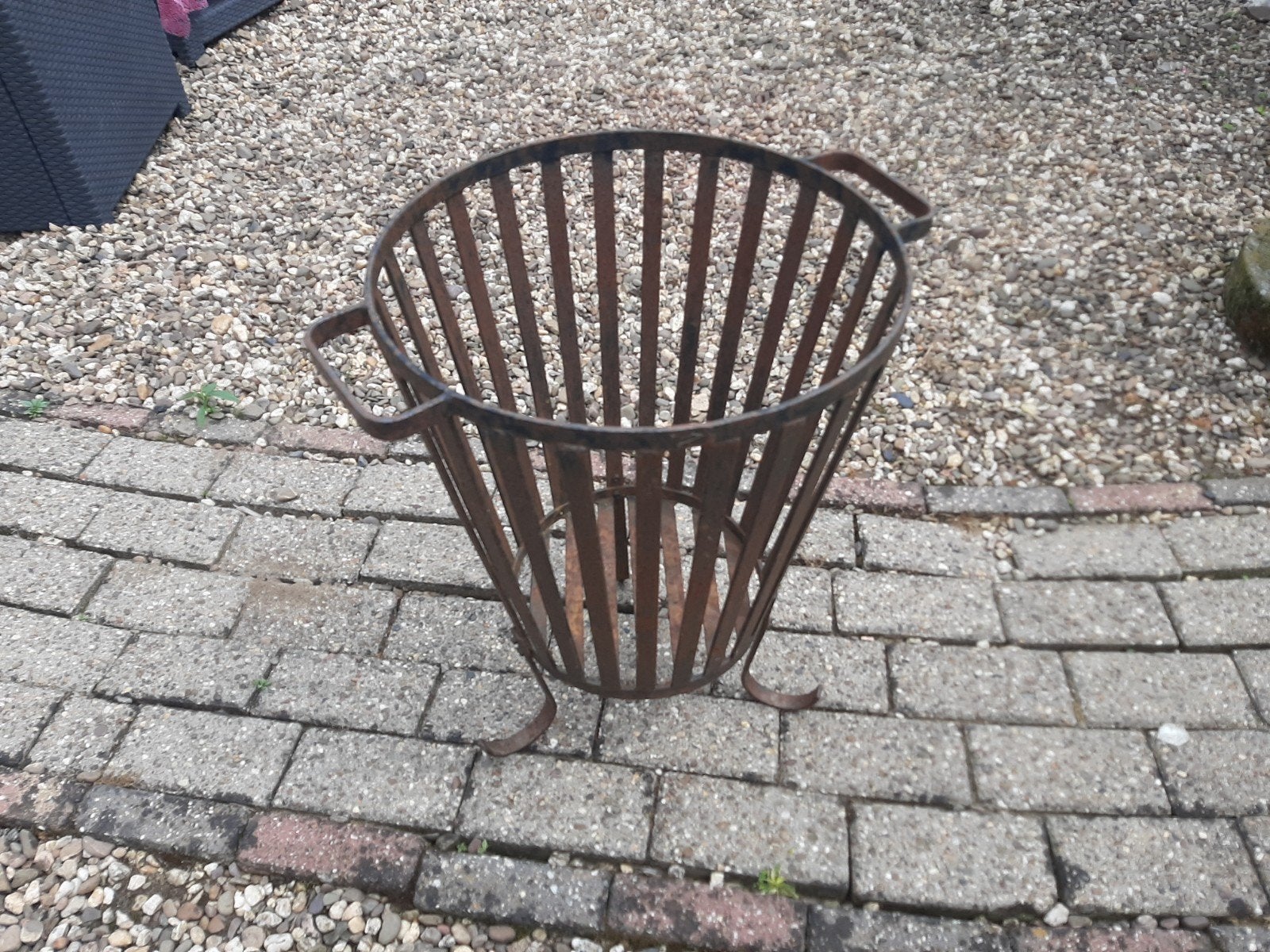 Vuurkorf, hoogte 60 cm breedte 50 cm., Ophalen of Verzenden