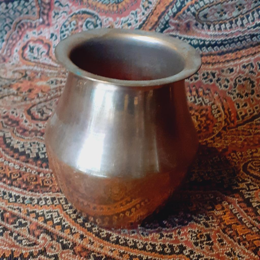 Koperen parsi lota India puja heilig water ritueel, Antiek en Kunst, Antiek | Koper en Brons, Ophalen of Verzenden, Koper