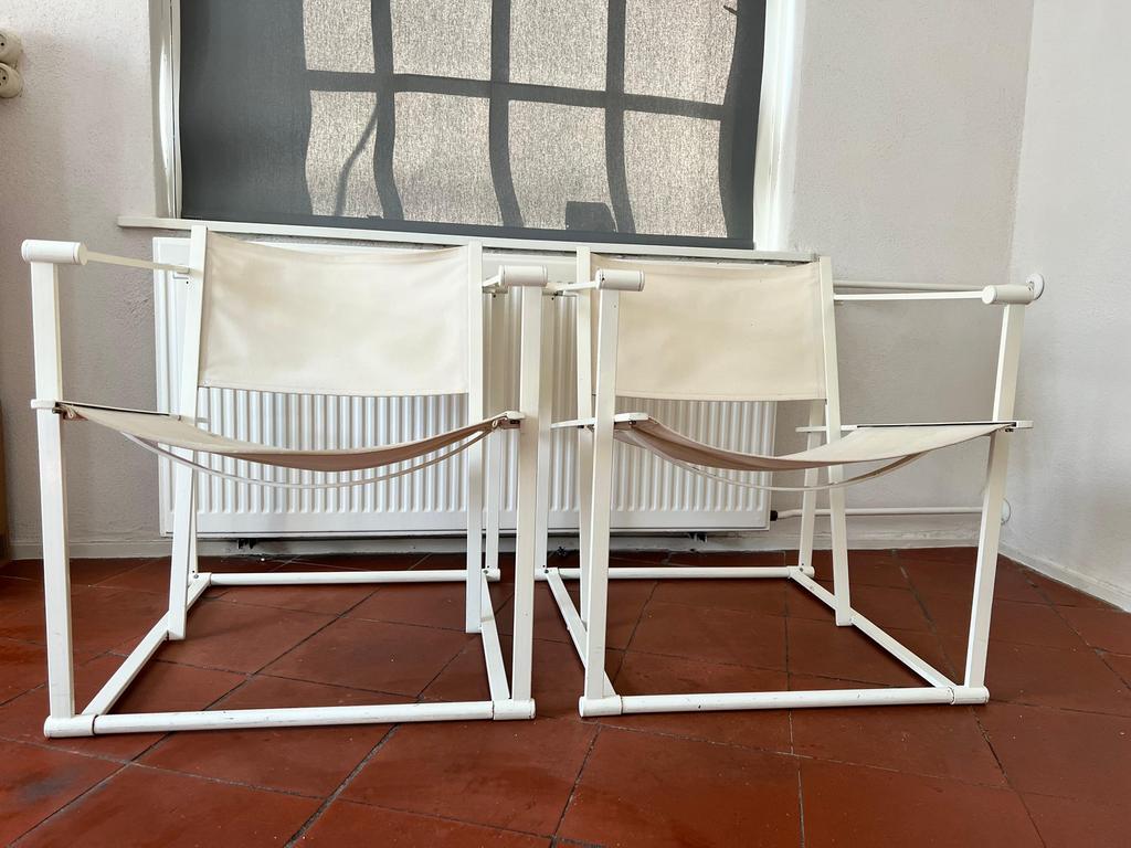 Pastoe FM60 Cubic loungechair 2 stuks Radboud van Beekum, Huis en Inrichting, Stoelen, Ophalen, Gebruikt, Twee, Metaal