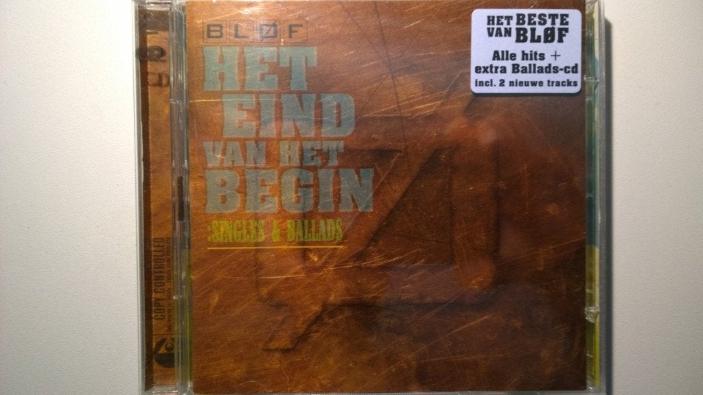 Bløf - Het Eind Van Het Begin Singles & Ballads, Ophalen of Verzenden, Zo goed als nieuw, Rock