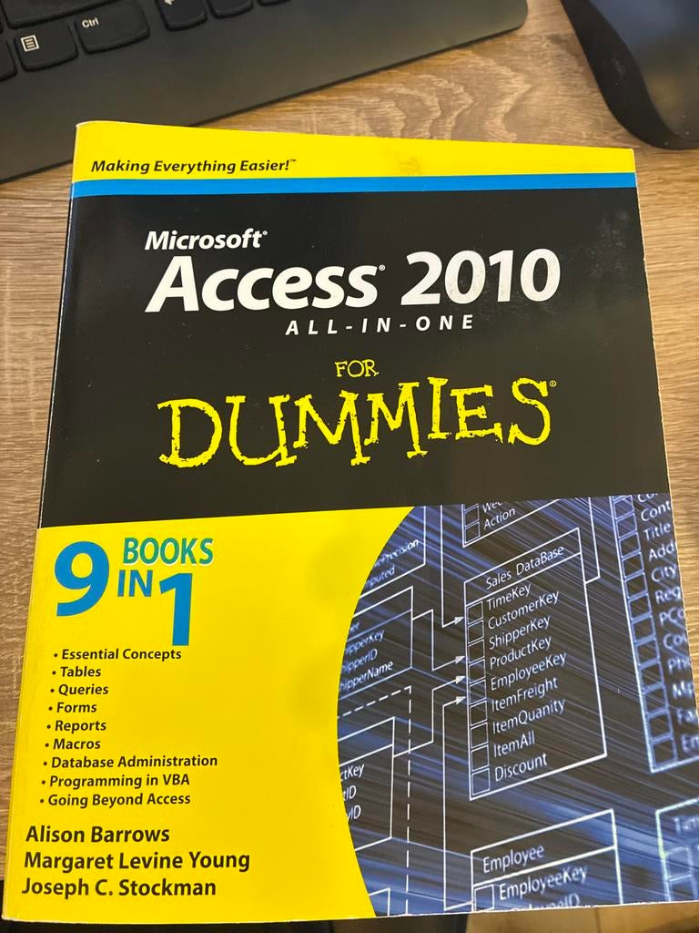 Microsoft Access 2010 All-in-One For Dummies, Boeken, Ophalen of Verzenden, Gelezen, Software