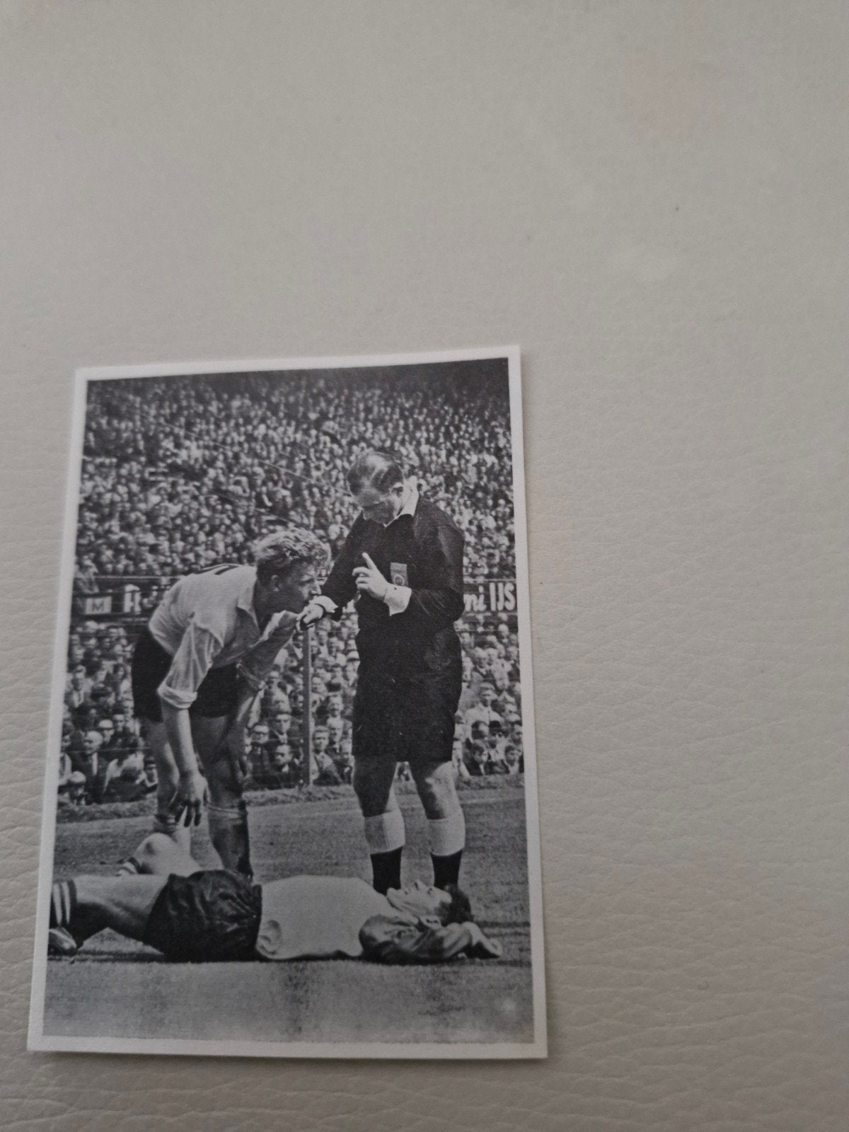 Vintage Voetbal Scheidsrechter Spelerskaarten (Jaren '60), Ophalen of Verzenden, Gebruikt, Overige sporten, Spelerskaart