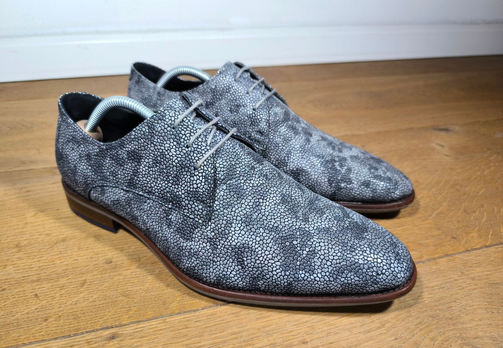 Floris van Bommel herenschoenen maat 8,5 / 42,5, Kleding | Heren, Ophalen, Overige kleuren, Floris van Bommel, Zo goed als nieuw
