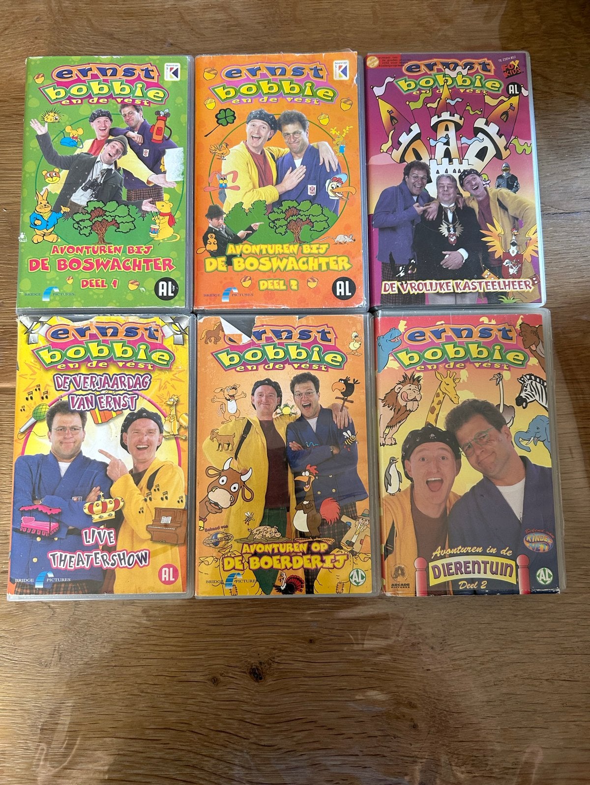 Ernst, Bobbie en de rest VHS Series, Boxset, Alle leeftijden, Kinderprogramma of -film, VHS