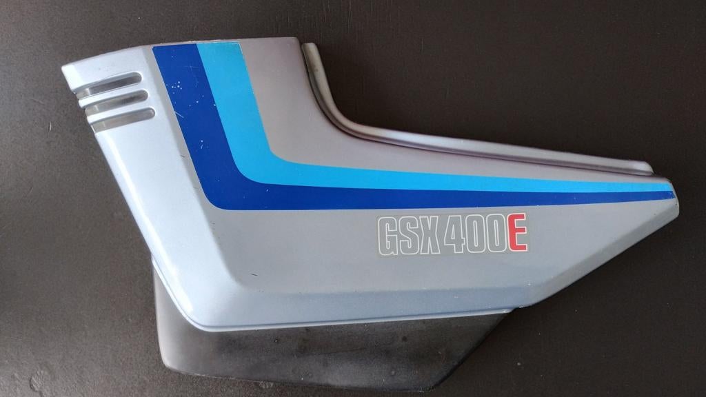Zijpaneel Suzuki GSX400e ( jaren '80), Verzamelen, Ophalen of Verzenden, Gebruikt, Overige onderwerpen