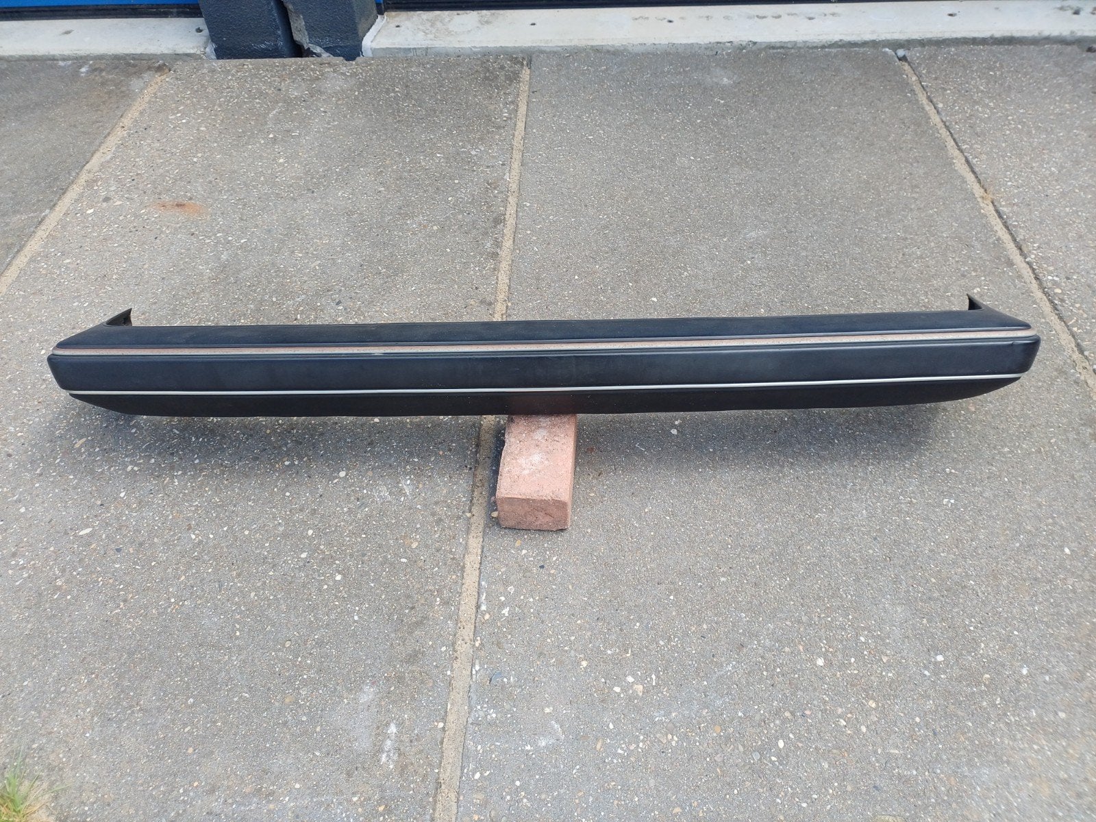 Achterbumper Golf 1 GL met biezen., Ophalen, Gebruikt, Volkswagen, Achter