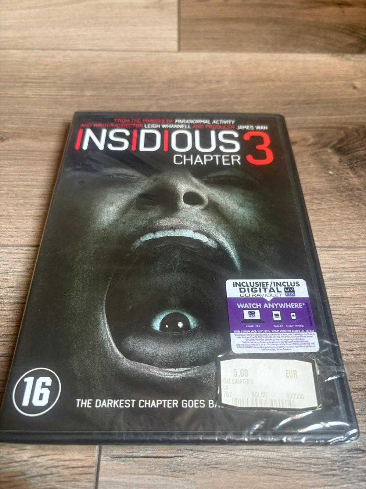 Insidious 3 *Nieuw in plastic*, Cd's en Dvd's, Dvd's | Horror, Alle leeftijden, Ophalen of Verzenden, Zo goed als nieuw, Overige genres