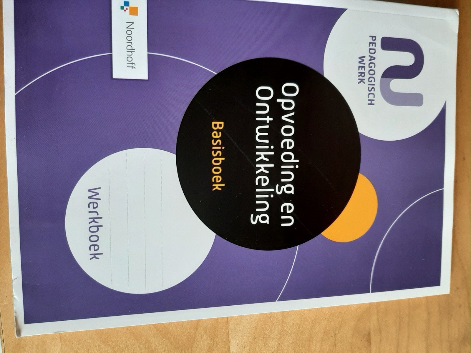 Opvoeding en Ontwikkeling Basisboek + Werkboek Noordhoff, Noordhoff, Ophalen of Verzenden, Zo goed als nieuw, MBO