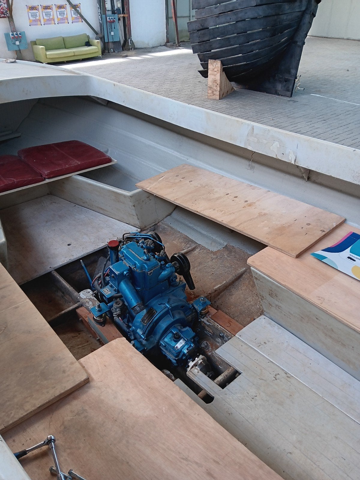 Renault Couach RC16D scheepsdiesel., Ophalen of Verzenden, Motor en Techniek, Zeilboot of Motorboot