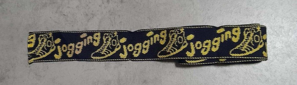 Jogging SIERBAND. Band is 5 cm breed en ruim 290 cm lang, Hobby en Vrije tijd, Naaien en Fournituren, Ophalen of Verzenden, Nieuw