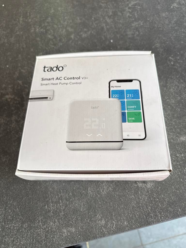 Tado Smart AC Control V3+ Slimme Thermostaat, Ophalen of Verzenden, Slimme thermostaat, Zo goed als nieuw