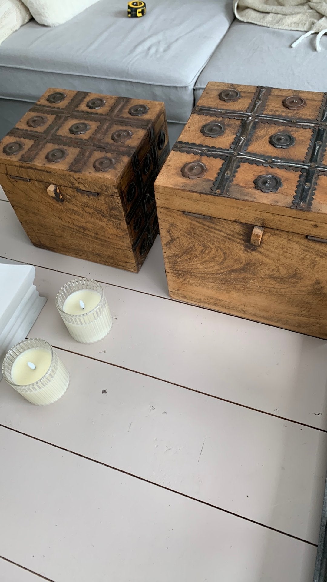 Houten kisten, Ophalen, Zo goed als nieuw, Minder dan 50 cm